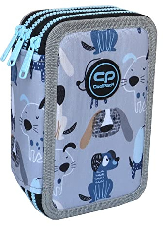 Coolpack F067694, Mäppchen JUMPER 3 DOGGY, Grey