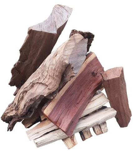 PREMIUM AFRICAN Kiln/Heat-Dried Hardwood FIRE Logs / 7%> Moist/PERFECT FOR: Fire Pits, Wood Burners Fireplaces, Braai’s, BBQ, Pizza Ovens, Smoking Food, Stoves, Chimineas and Campfires 15Lt.Bag