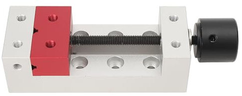 Mini Morsa Tavolo con Morsetto Piatto in Alluminio 50 Mm, Morsa Banco per Trapano, Strumento di Fissaggio per Morsa, Accessori Professionali