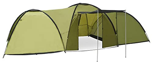 Sportartikel-Camping Iglu-Zelt, 650 x 240 x 190 cm, 8 Personen, grün