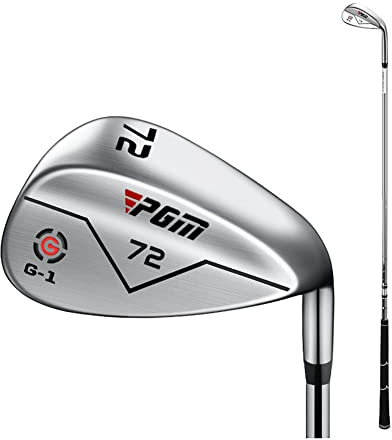 XMWOEIX Premium Lob Wedge per Uomo e Donna Golf Sand Wedge - Wedge da Golf con Loft Alto 72D con Bunker Strutturato CNC per tiri migliorati