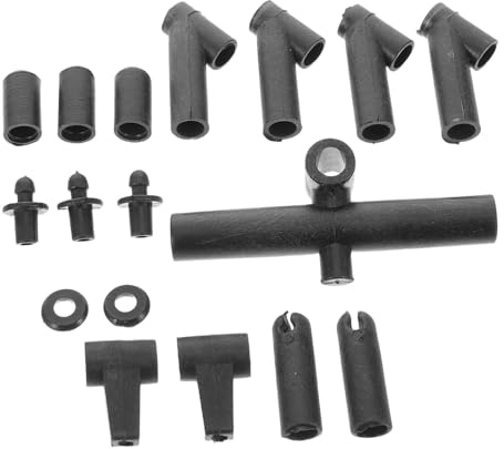 perfk Drachenbau-Ausrüstung, 1 Set Drachenrahmen-Verbindungsstück, abgewinkeltes gerades Verbindungsstück-Set für Jungen, Mädchen, und Erwachsene,