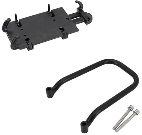 Soporte Teléfono Móvil Y Navegador GPS Motocicleta para S1000XR 2020-2024 Smartphone con Adaptador, Montaje Barra Transversal Soporte para Teléfono(Negro 1)