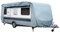 GreenYard® Abdeckplane für Wohnwagen oder Wohnmobile Camping Schutzhülle | Schutz vor Staub und Nässe | wasserabweisend und atmungsaktiv | langlebig (Größe L 610 x 250 x 220 cm)