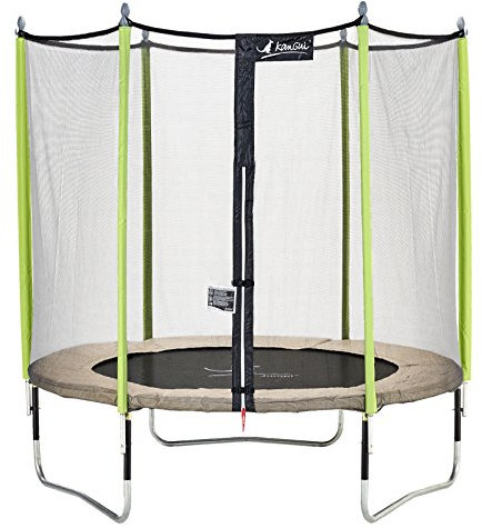 kangui – Gartentrampolin 244 cm + Sicherheitsnetz Jumpi Zen 250