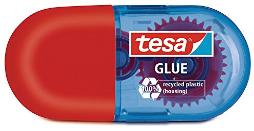 Tesa Kleberoller ecoLogo Mini,perm. bl/ro 5mm x6m Einweg