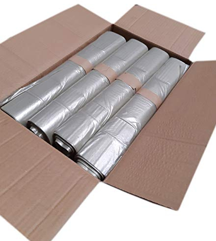 DSTOCK60-200 - Bolsas de Basura Transparentes de Plástico para Basura (130 L)