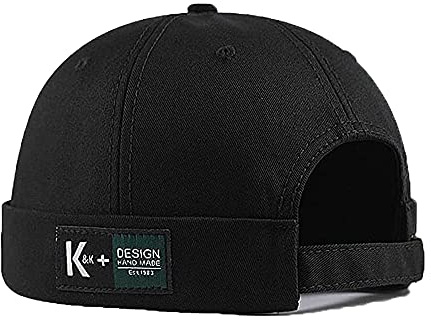 YAMEE Bonnet Docker Homme Femme Casquette sans Visiere Docker Bonnet bob Chapeau Bonnet de Docker Skullcap bob Homme