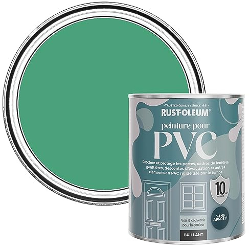 Rust-Oleum Green uPVC Door and Window Paint In Gloss Finish - Emerald 750ml