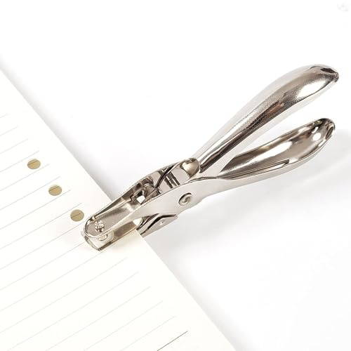 6mm Single Hole Punch, Single Hole Punch for Crafts, Small Holes Puncher for Crafts Paper Scrapbooking Card Tags