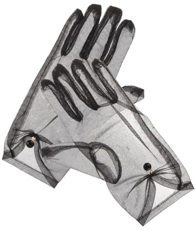 KOMBIUDA Sonnenschutz Handschuhe Damen Elastisch Atmungsaktiv Netzstoff Garten Outdoor Arbeit Gartenhandschuhe Dünn Bequem Für Pflanzenpflege Und Freizeitaktivitäten