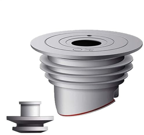 Washing Machine Drain Hose Seal - Anti-Odor Sewer Pipe Sealing Cover Ring - Silicone Floor Drain Backflow Preventer Versatile for Air Conditioning, Water Purifier