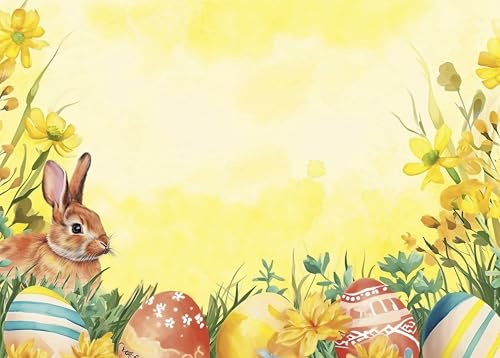 Süßes Tischet zu Ostern | Tischsetblock, abreißbar, 50 Blatt | Einweg-Tischunterlage aus Papier | Tischset DIN A3 (42 x 30 cm) eckig | hochwertige Bedruckte Tischsets | Naturpapier