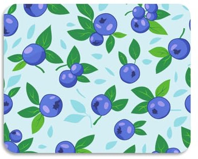 Blueberry Tapis de séchage absorbant en terre de diatomée Tapis de séchage en microfibre pour comptoir de cuisine Taille 50 x 40 cm