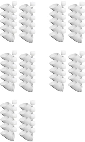 Tacdas 50 Sets Hydroponisches Erdfreies Anbausystem DIY Hydroponisches Baumschul-Garten-Set