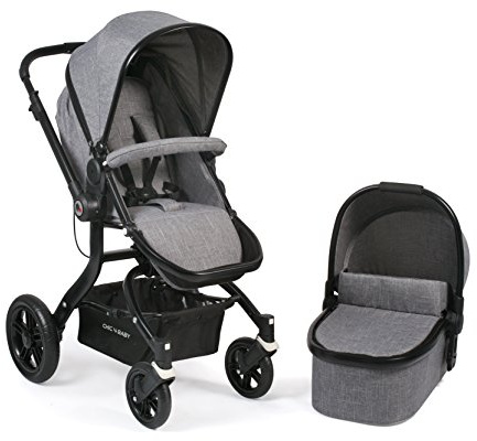 Chic 4 Baby 173 32 – Passeggino combinato Tano, Grigio