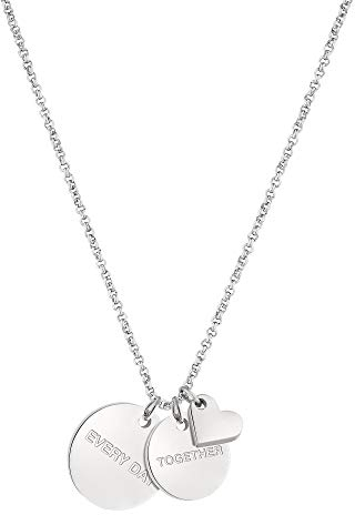 Liebeskind Ankerkette mit Anhängern Edelstahl (silber)