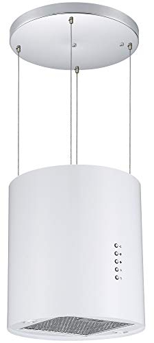 Cookology Ceiling Wire Hung Island Cooker Hood Extractor Fan (White)