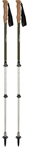 Komperdell Shockmaster Cork Powerlock Länge: verstellbar von 105-140cm grün/Silber