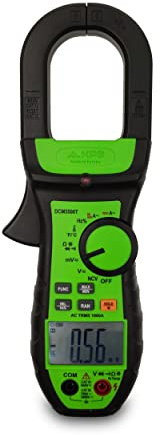 KPS-DCM3500T Pinza Amperimétrica Profesional Corriente AC TRMS 1000A Tension DC:1000V AC:750V Resistencia Frecuencia Hz/Duty/% Capacitancia y Temperatura 6000 Cuentas NCV CAT.IV