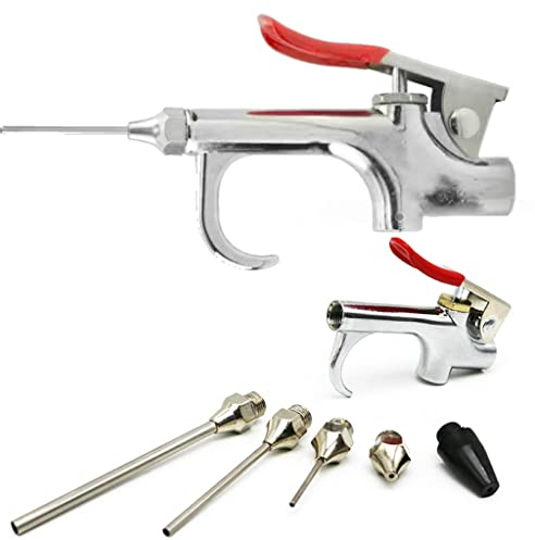 YINSHIU Hyundai Compressor Air Blow Gun Rustproof Air Duster Gun Solid Air Flow Nozzle Gun for Air Compressor Pcp Compressor，Tool Accessories