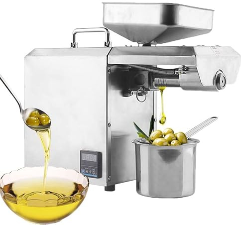 ERNP Prensa De Aceite De Oliva, Prensa De Aceite De Hueso De Oliva De Sésamo De Cacahuete Pequeño, Prensa De Tornillo Automática De Prensa De Aceite Doméstica, Prensa De Aceite Automática De 300-
