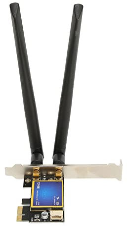 Topiky Tarjeta WiFi PCI E de 1200 Mbps, Adaptador de Red Inalámbrico, Adaptador de Tarjeta de Red WiFi de Doble Banda 5G para Juegos, Transmisión