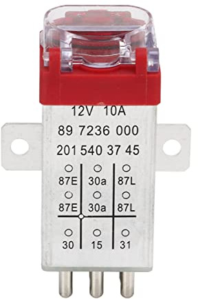 w124,Überspannungsschutzrelais, Überlastschutzrelais Stabile Leistung Verschleißfest 2015403745 für R107 R129 W124 W126 W201