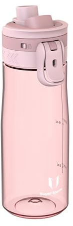 Super Sparrow Borraccia - 500ml/750ml/1L - Bottiglia Senza BPA, a Prova di Perdite - Borracce TouchGulp Flusso Rapido Con Un Clic per Scuola, Sportiva, Palestra