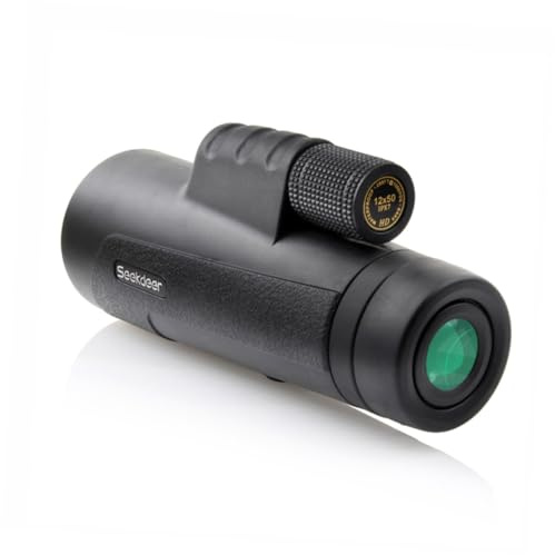 KITANDOVE Telescopio 12x50 Obiettivo Teleobiettivo Per Cellulare Smartphone Effetto Grandangolare Guardare Eventi Leggero Facile Trasportare Installare Clip