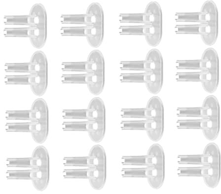 BCOATH Puppenständer-Set 16-teilig Actionfigurenständer Puppenzubehör Displayhalter Puppen Kunststoffmaterial Tragbar Und Stabil