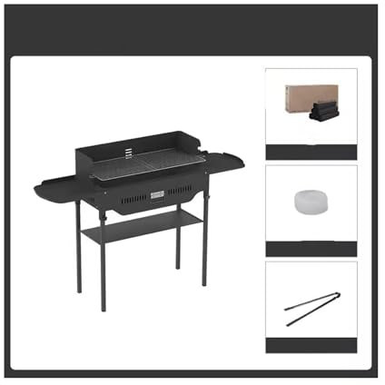 SDA287MZ Picknickgrill Camping Barbecue Outdoor Holzkohle klappbarer tragbarer Carbongrill Tragbarer Grill