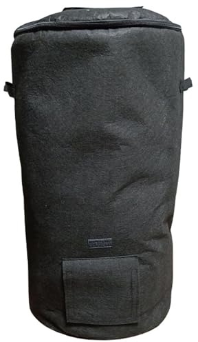 Bolsas para contenedores de abono 32x18x18 Contenedor de abono Reutilizable de 33 galones para Exteriores con Tapa con Cremallera y Asas Bolsas de de Tela no Tejida para Botes de Basura de Jard
