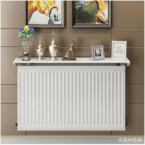 UVCMDUI Bianco Mensola sopra Termosifone, Lega di Alluminio Mensole sopra Radiatore, Mensola sopra Termosifone Senza Foratura, Durevole Protezione da Fumo e Polvere, Diverse Dimensioni,80 cm31.5in/