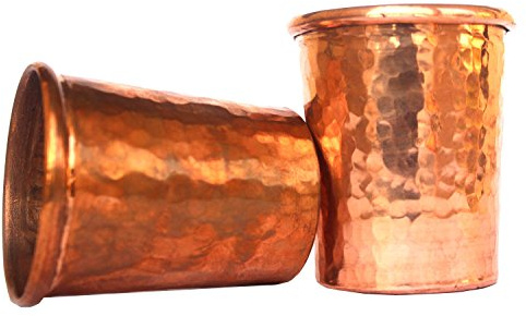 De Kulture™ Handgehämmertes Schnapsglas aus Kupfer