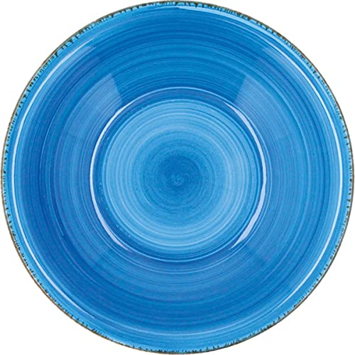 Quid Vita Azul Plato Postre Cerámico 19cm Loza Apto Microondas Seque Los Platos Por Las Dos Caras Después De Cada Lavado Apilable