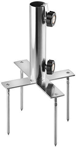 Schneider Rasen-Vierzack für Gartenschirme, 863-00, Stahl, klappbar, 1.9 kg