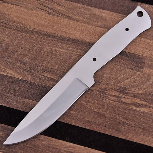 MAQSON Nicker Messerklinge Rohling Messerbau Rohling Klinge 1027EA Damast 1095 Carbonstahl