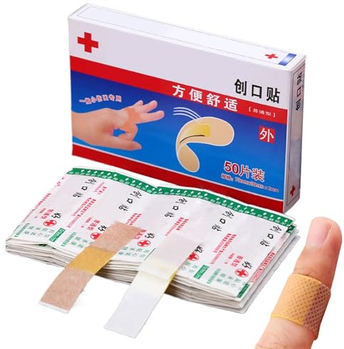 Pansements pour plaies, bandages respirants pour plaies, bandes de pansement pour bandages d'autocollants imperméables, décalcomanies de pansement respirant 50/100 pour une protection confortable