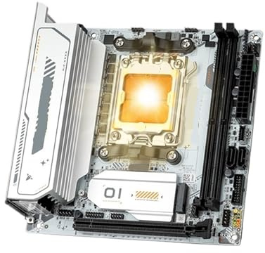 B650M Motherboard ITX Ryzen AM5 DDR5 Supports 4800/5200/5600-8000 (OC+) memory Pcie5.0x16 2*Pcie4.0x4 M.2 ARGB 6