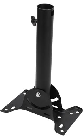 POENVFPO Kit de Support de L'ensemble Satellite en Acier Inoxydable Noir pour Internet V2 en Toute sécurité sur le Toit / Mur