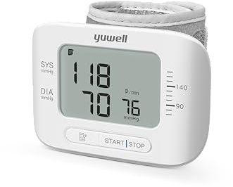 yuwell Monitor de presión arterial de muñeca YE8300B