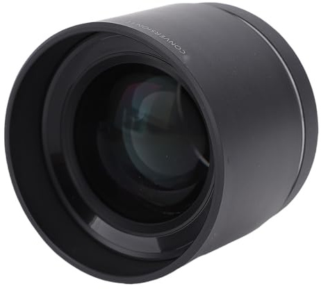 Zunate Téléconvertisseur 2X, Téléobjectif en Verre Optique en Alliage en Aluminium avec Un instantané à L'installation, pour 14-42 Mm F3.5-5,6 Lentille de Zoom électronique