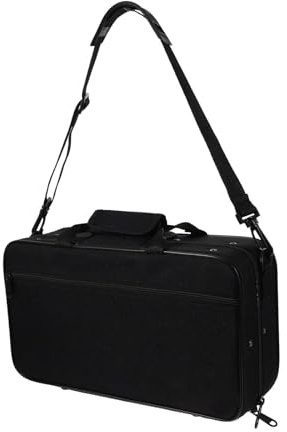 Fenteer Klarinettenkoffer aus Oxford-Gewebe, stoßdämpfende Klarinetten-Gigbag, Aufbewahrungstasche für Übung, Auftritt, und Live-Auftritte
