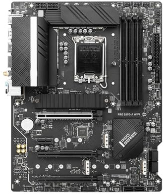 motherboard Fit For MSI PRO Z690-A WIFI Motherboard Support 14900K 12700K 12900K 12400F 12600K 12100F CPU LGA1700 4xDDR5 192GB M.2 PCIe 5.0 HDMI ATX