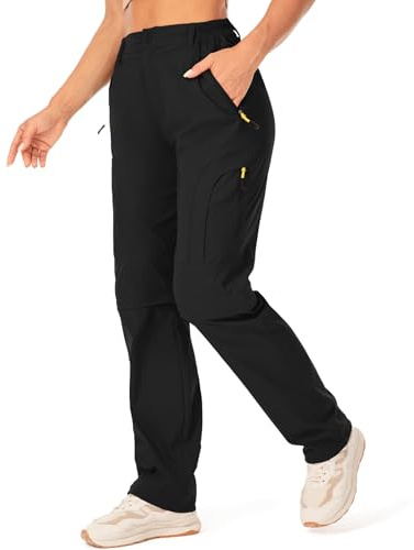 Jessie Kidden Walking Trousers Women Hiking Convertible Zip Off Safari