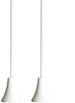 sleeklight Pull Cord String for Bathroom Light or Ceiling Switch, with Antibacterial Protection. (2)