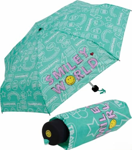 Smiley World Taschenschirm Mini Manual Girl Gang