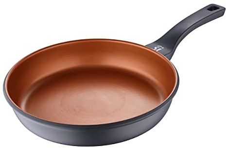 San Ignacio Bronze - Sarten de 28 cm - Fabricada con Aluminio Fundido - Sin Tóxicos - Para Inducción y Todo Tipo de Cocinas - Con Mango Soft Touch