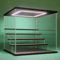 Nonemey Acryl Vitrine Schaukasten mit led 2/3/4/5/6 Stufen Display Case Box für Modellautos Figuren Collectibles (Schwarz 5 Stufen 31.5x31x30cm)